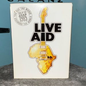 Live Aid Concert 1985 4 Disc Set
